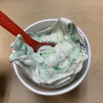 Dairy Queen Grill & Chill - Partially mixed 2nd attempt at an Oreo blizzard, this time with limited Oreo crumbs. - Fast Food Near Me - Diberville, Mississippi