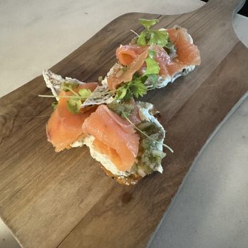 Loch Bar - Salmon toast - Seafood Near Me - Houston, Texas