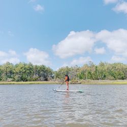 Hot Wax Surf Shop - My 9 year old daughter enjoying the SUP from Hot Wax Surf Shop