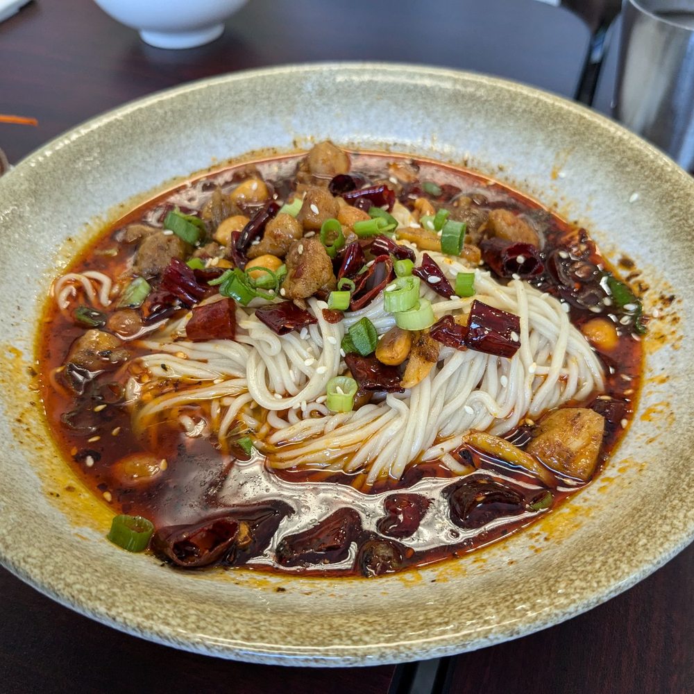 Y Noodles - Spicy chicken noodles, people liked this one better because of the extra flair - Desserts Near Me - Falls Church, Virginia Y Noodles - Spicy chicken noodles, people liked this one better because of the extra flair - Desserts Near Me - Falls Church, Virginia