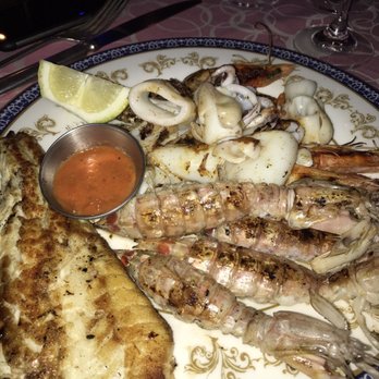 Ristorante Florida - Grilled seafood platter enough to share - Italian Near Me - Mira, VE