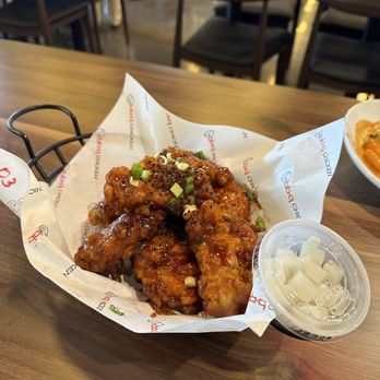 bb.q Chicken - Spicy Galbi Wings (Small - 8 pieces $17) - Chicken Shop Near Me - Beaverton, Oregon