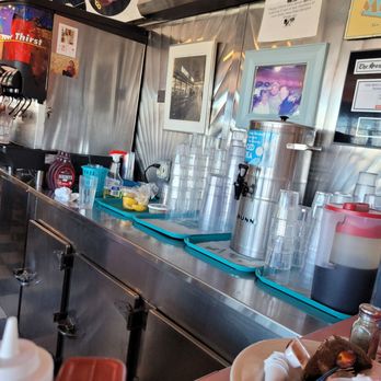 Kelly's Diner - a view of the counter - Diners Near Me - Somerville, Massachusetts Kelly's Diner - a view of the counter - Diners Near Me - Somerville, Massachusetts