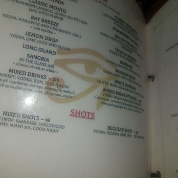 Horus Too - partial menu - Hookah Bars Near Me - New York, New York Horus Too - partial menu - Hookah Bars Near Me - New York, New York