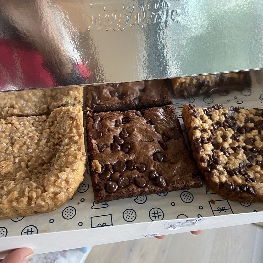 Sea Salt Caramel, chocolate brownie, peanut butter Sea Salt Caramel, chocolate brownie, peanut butter