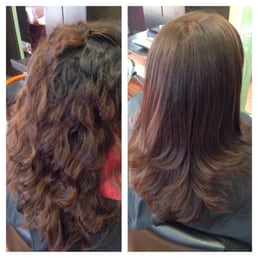 Dyed my roots, and trimmed and cut the layers. (My hair even smells fantastic!) Dyed my roots, and trimmed and cut the layers. (My hair even smells fantastic!)