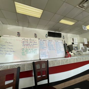 De One Roti Shop - menus on the wall - Trinidadian Near Me - Snellville, Georgia De One Roti Shop - menus on the wall - Trinidadian Near Me - Snellville, Georgia