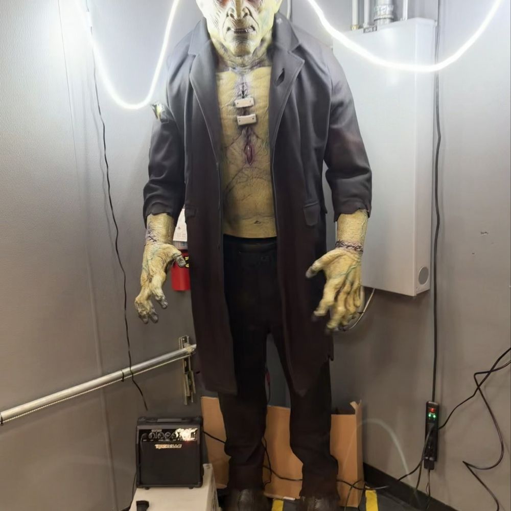 Oddities For Sale - Hollywood-quality prop Frankenstein's monster on display - Antiques Near Me - Grants Pass, Oregon Oddities For Sale - Hollywood-quality prop Frankenstein's monster on display - Antiques Near Me - Grants Pass, Oregon