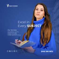 Park Tutoring - Get expert subject tutoring! Personalized lessons and strategies to help you master any subject and achieve academic success
