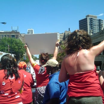 Chicago Pridefest & Parade - The party on the Yelp float at the end of the route. - Festivals Near Me