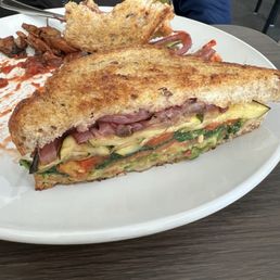 Garden Fresh Veggie Sandwich