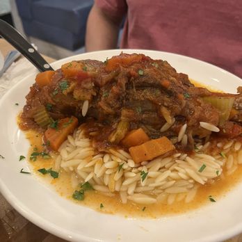 Mythos Greek Taverna - Lamb with Orzo - Greek Near Me - Cliffside Park, New Jersey Mythos Greek Taverna - Lamb with Orzo - Greek Near Me - Cliffside Park, New Jersey