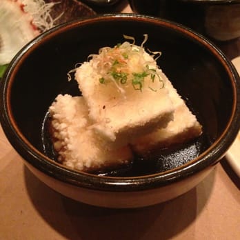 Umi - Agedashi tofu...a little too much batter and slightly under cook - Sushi Bars Near Me - Atlanta, Georgia Umi - Agedashi tofu...a little too much batter and slightly under cook - Sushi Bars Near Me - Atlanta, Georgia