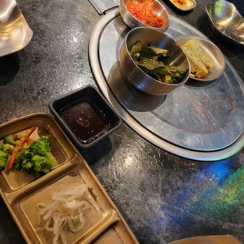 Miss KOREA BBQ - Starter banchan. Wish there was a little more adds. - Korean Near Me - New York, New York Miss KOREA BBQ - Starter banchan. Wish there was a little more adds. - Korean Near Me - New York, New York
