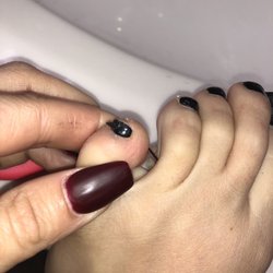 T Nails - First gel set bubbling & peeling