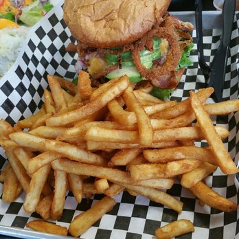 Teddy's Cafe - ABC Burger with fries! - Japanese Near Me - Anaheim, California