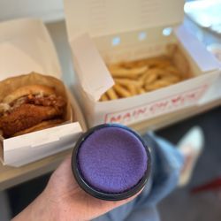 Main Chick Hot Chicken - Ube Cheesecake