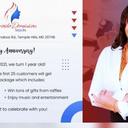 Zoraida Dominican Salon - Nuestro primer aniversario