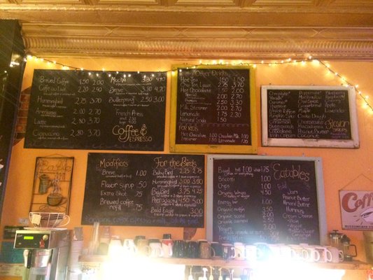 Menu photo 2 Cherry Ghost Coffee House Washington, IN