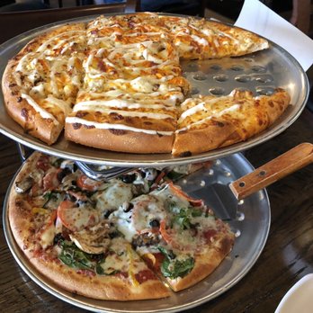 Palio's Pizza Cafe - Forney - Buffalo chicken pizza and vegetable pizza - Pizza Near Me - Forney, Texas Palio's Pizza Cafe - Forney - Buffalo chicken pizza and vegetable pizza - Pizza Near Me - Forney, Texas