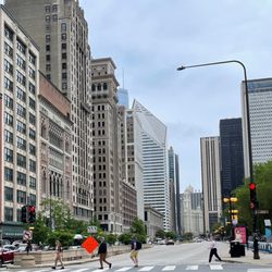 The Loop - Looking north from Michigan Avenue.