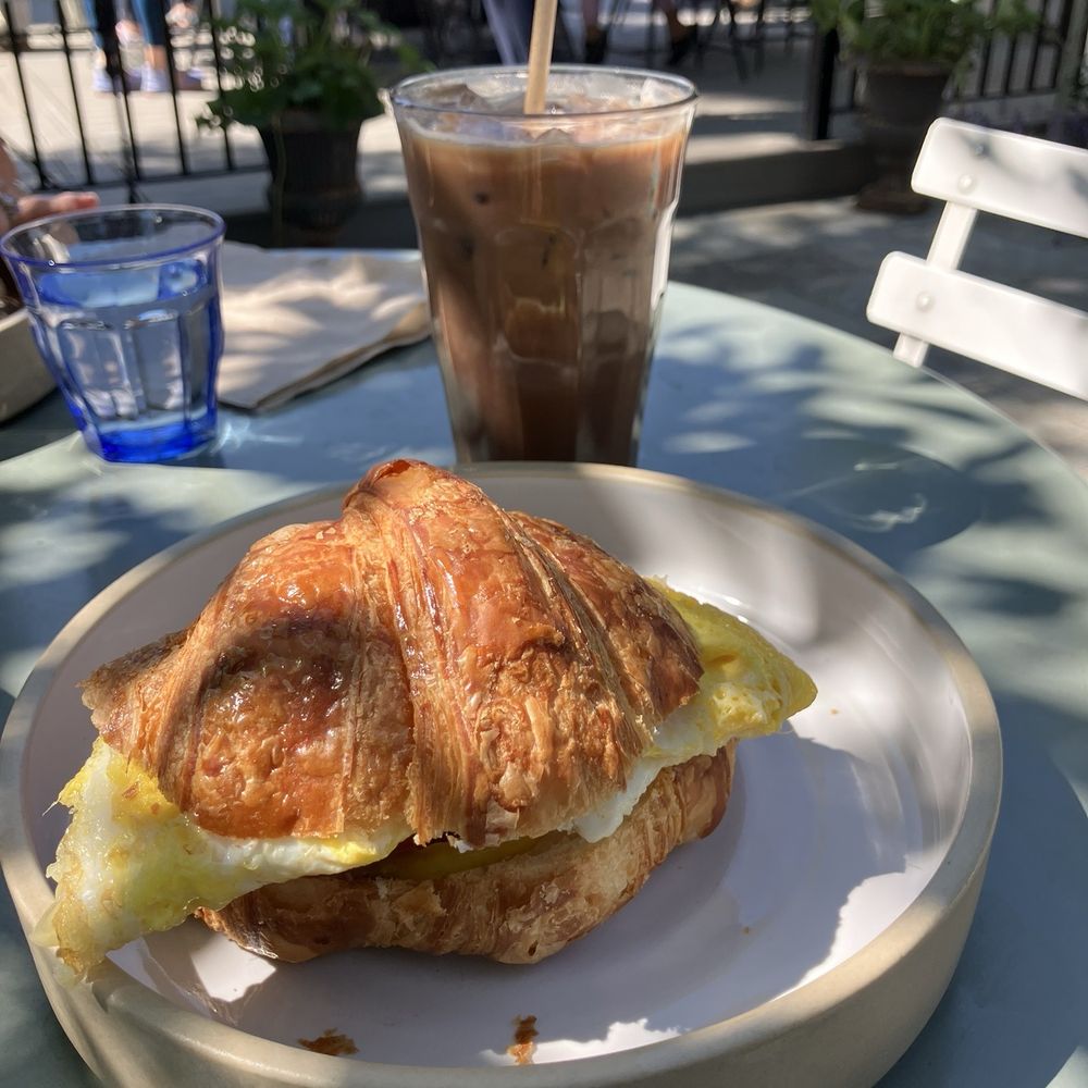 Persephone Bakery - Iced Mocha and Croissant Sandwich - Bakeries Near Me - Jackson, Wyoming Persephone Bakery - Iced Mocha and Croissant Sandwich - Bakeries Near Me - Jackson, Wyoming