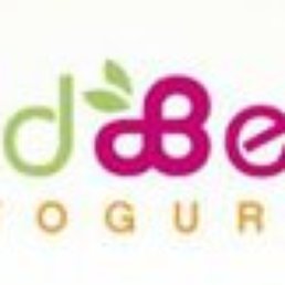 a logo for a yogurt shop