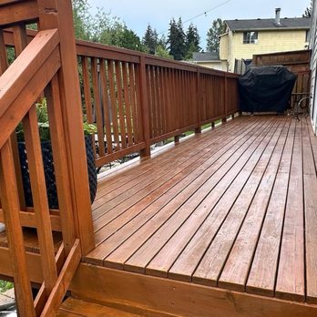 Torrez Constructors - Refinished deck - Decks & Railing Near Me - Everett, Washington Torrez Constructors - Refinished deck - Decks & Railing Near Me - Everett, Washington