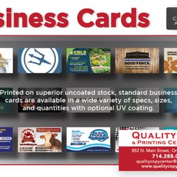 Quality Copy & Printing Center