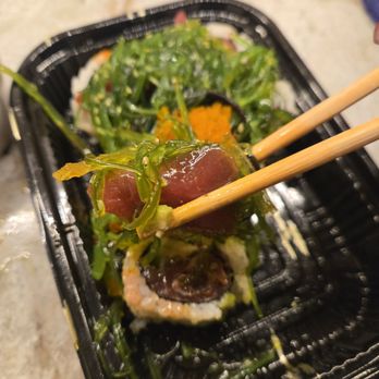 YamaChen's Sushi - Tuna from the Christmas tree roll - Sushi Bars Near Me - Virginia Beach, Virginia