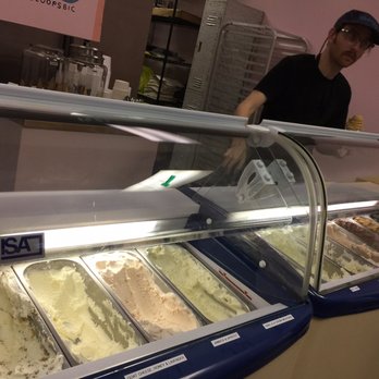 Scoops - Their one and only ice cream cooler w/funky named non-repeating flavors. - Ice Cream & Frozen Yogurt Near Me - Los Angeles, California Scoops - Their one and only ice cream cooler w/funky named non-repeating flavors. - Ice Cream & Frozen Yogurt Near Me - Los Angeles, California