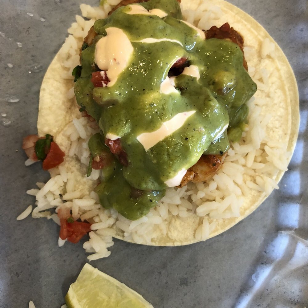 High Tech Burrito - Blackhawk - Shrimp taco - liked - Mexican Near Me - Danville, California