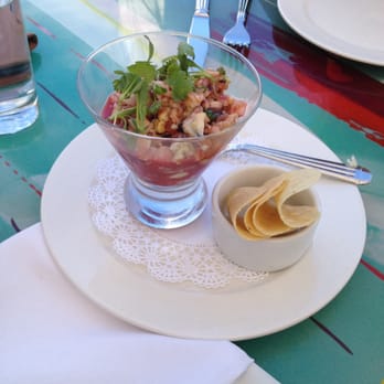 Geoffrey's Malibu - Prawn and Scallop Ceviche - Seafood Near Me - Malibu, California Geoffrey's Malibu - Prawn and Scallop Ceviche - Seafood Near Me - Malibu, California