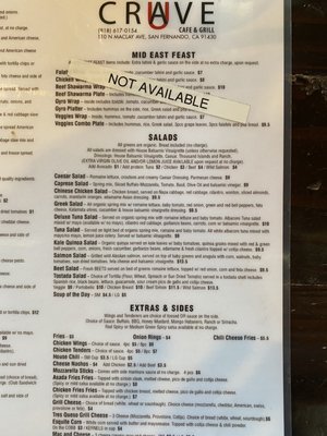 Menu photo 7 U Crave San Fernando, CA Menu photo 7 U Crave San Fernando, CA