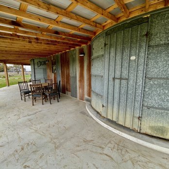 Burttschell Construction - Porch of the grain bin cabins - Masonry/Concrete Near Me