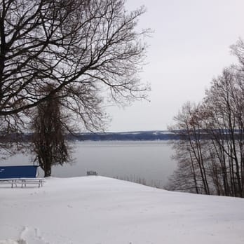 Miles Wine Cellars - Beautiful view of the lake - Wineries Near Me - Himrod, New York