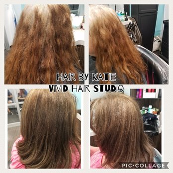 Vivid Hair Studio - Before and after color correction. - Hair Salons Near Me - Cypress, California Vivid Hair Studio - Before and after color correction. - Hair Salons Near Me - Cypress, California