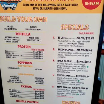 Cabo Bob's Burritos - Breakfast anyone? - Mexican Near Me - Houston, Texas