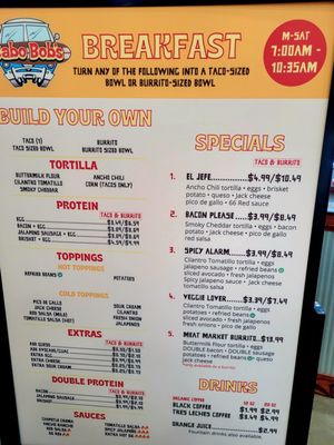 Menu photo 3 Cabo Bob's Burritos Houston, TX