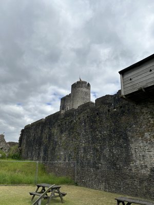 Caerphilly Castle by null