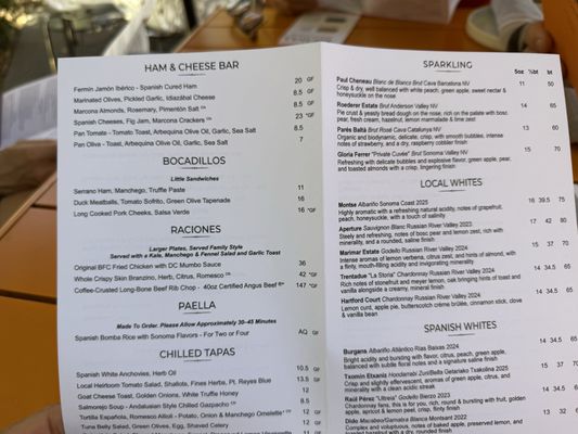 Menu photo 1 Bravas Bar de Tapas Healdsburg, CA