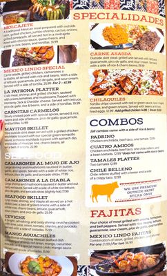 Menu photo 3 Mexico Lindo KC Kansas City, MO