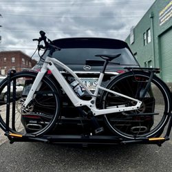 ReRack - New bike with a safe Kuat bike rack.