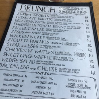 Sweet Chick - Sweet Chick Menu - Breakfast & Brunch Near Me - Brooklyn, New York Sweet Chick - Sweet Chick Menu - Breakfast & Brunch Near Me - Brooklyn, New York