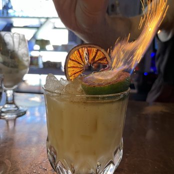 Mambo Zombi - Birthday drink made by the awesome bartender. Not sure of the name. - Speakeasies Near Me - Atlanta, Georgia