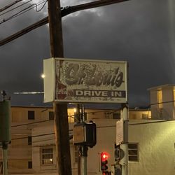 St Louis Drive Inn - Restaurant sign
