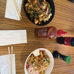 Large Bowl and Regular Bowl