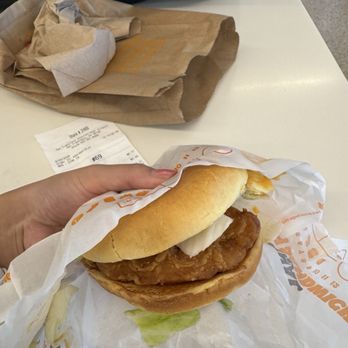 Burger King - Spicy chicken sandwich - Burgers Near Me - San Francisco, California Burger King - Spicy chicken sandwich - Burgers Near Me - San Francisco, California