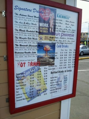 Menu photo 5 Java Jane Shoreline, WA