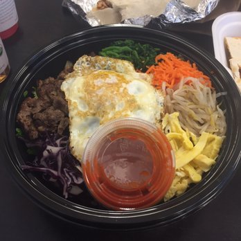 Banban Fusion Eatery - Bibimbap with an egg. Not bad at all. - Sushi Bars Near Me - McLean, Virginia